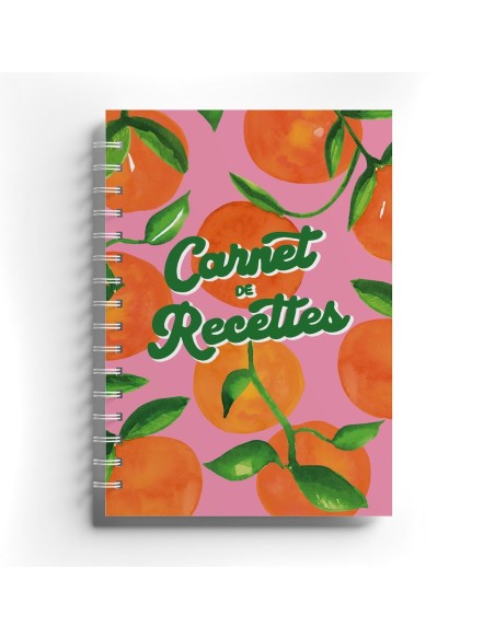 Carnet de Recettes Oranges Quartier Libre