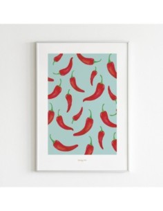 Affiche 30x40 Piments Quartier Libre 2