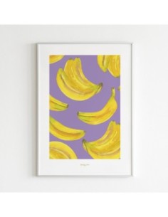 Affiche 30x40 Bananes Quartier Libre 2