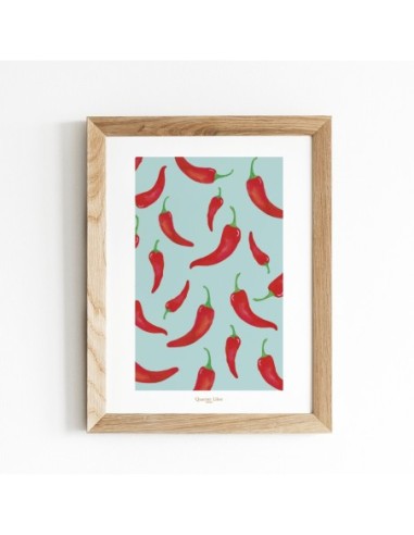 Affiche A4 Piments Quartier Libre
