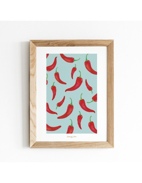 Affiche A4 Piments Quartier Libre