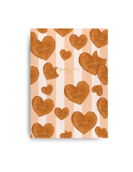 Carnet Coeur de Beurre Quartier Libre