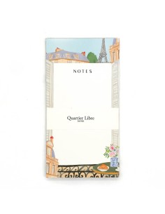 Bloc-notes P'tit Déj à Paris Quartier Libre