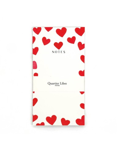 Bloc-notes Corazon Quartier Libre