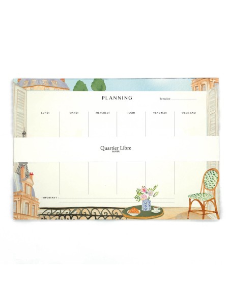 Planning P'tit Déj à Paris Quartier Libre