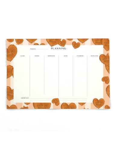 Planning Coeur de Beurre Quartier Libre