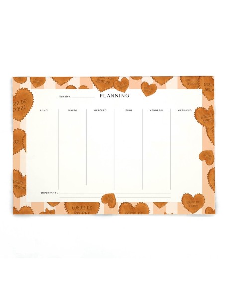 Planning Coeur de Beurre Quartier Libre