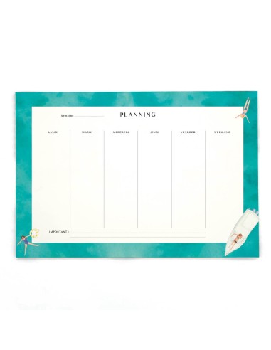 Planning Baignade Quartier Libre