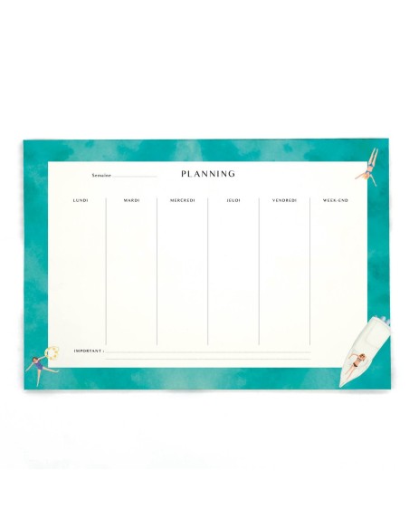 Planning Baignade Quartier Libre