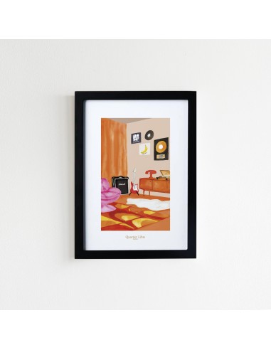 Affiche A5 1967 Quartier Libre