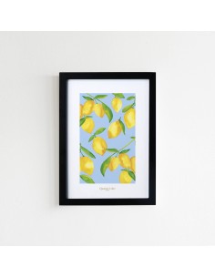 Affiche A5 Citrons Quartier Libre