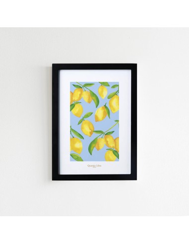 Affiche A5 Citrons Quartier Libre