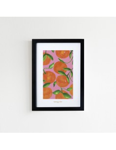 Affiche A5 Oranges Quartier Libre