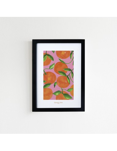 Affiche A5 Oranges Quartier Libre