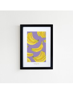 Affiche A5 Bananes Quartier Libre