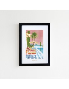 Affiche A5 La Piscine Quartier Libre