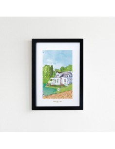 Affiche A5 Maison du Lac Quartier Libre