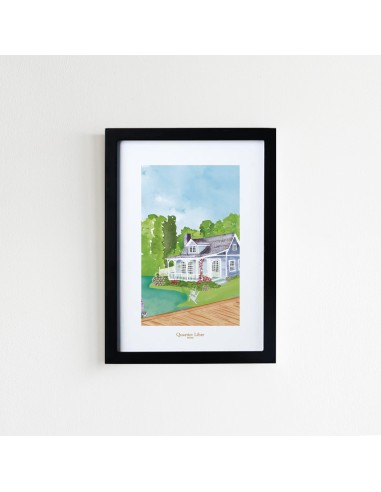 Affiche A5 Maison du Lac Quartier Libre