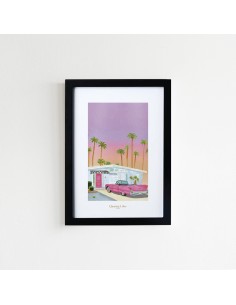 Affiche A5 Palm Springs Quartier Libre