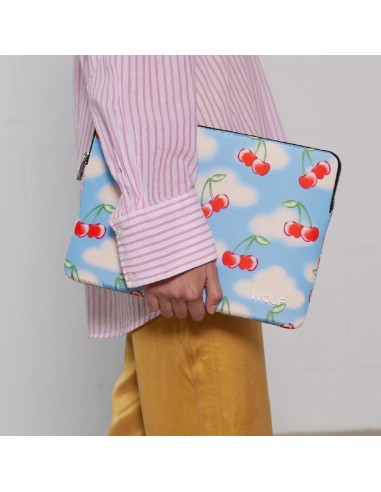 Housse ordinateur 13" et 14" Cherry Sky Wouf