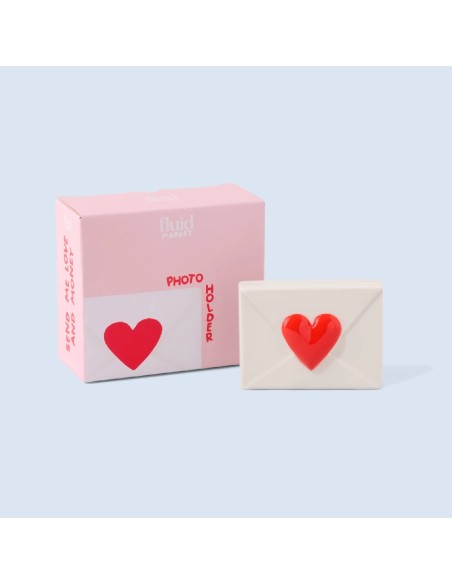 Porte-photo Coeur Fluid Market