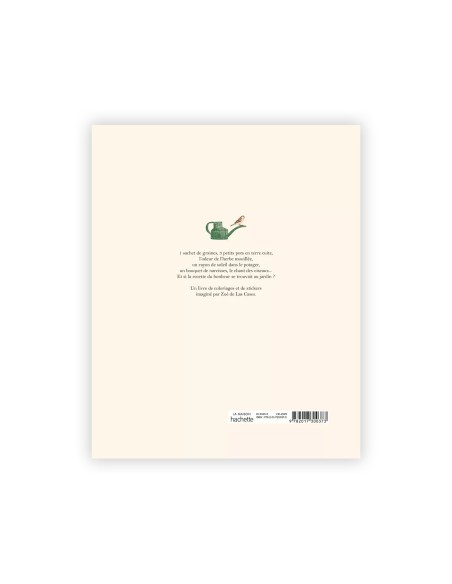 Carnet de coloriages et de stickers Zoé de las Cases