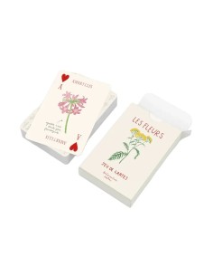 Jeu de cartes Les Fleurs Zoé de las Cases
