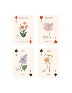 Jeu de cartes Les Fleurs Zoé de las Cases 2