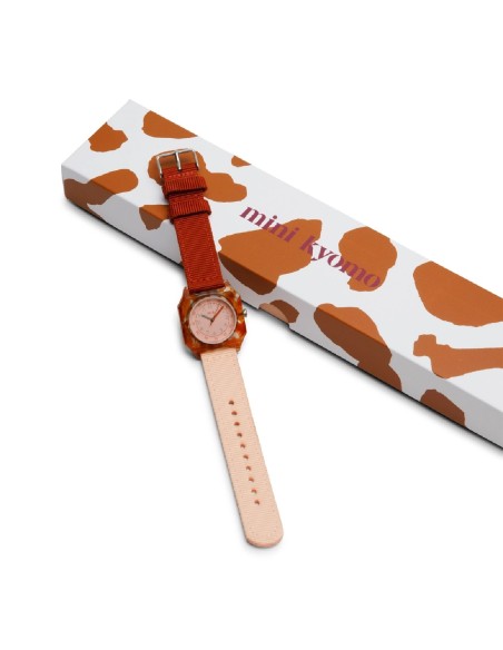 Montre Écaille Canelle Mini Kyomo