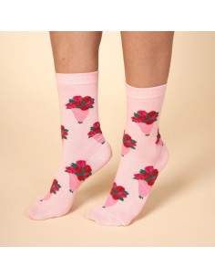 Chaussette Bouquet de roses Coucou Suzette 2