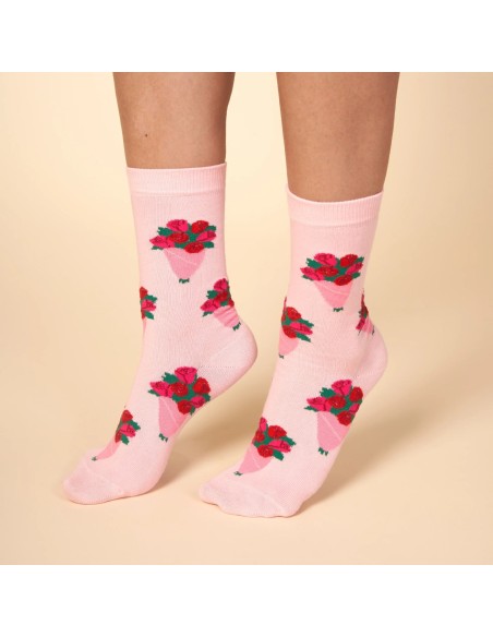 Chaussette Bouquet de roses Coucou Suzette