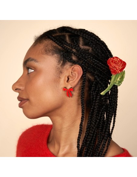 Pince à cheveux Rose Coucou Suzette