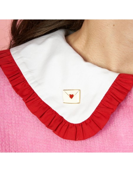 Pin's Lettre d'amour Coucou Suzette