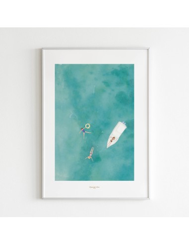 Affiche 30x40 Baignade Quartier Libre
