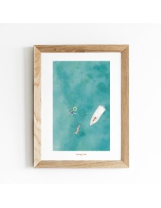 Affiche A4 Baignade Quartier Libre