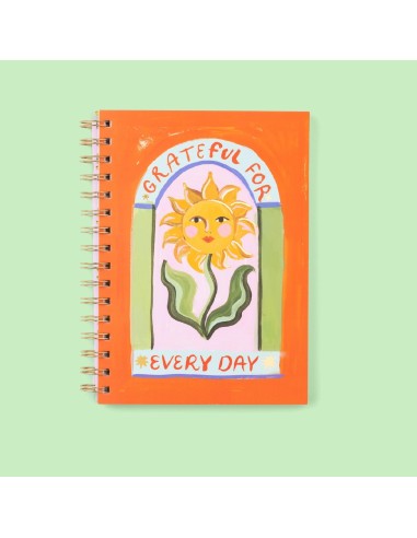Cahier à spirale Grateful for Every Day Eleanor Bowmer