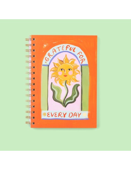Cahier à spirale Grateful for Every Day Eleanor Bowmer