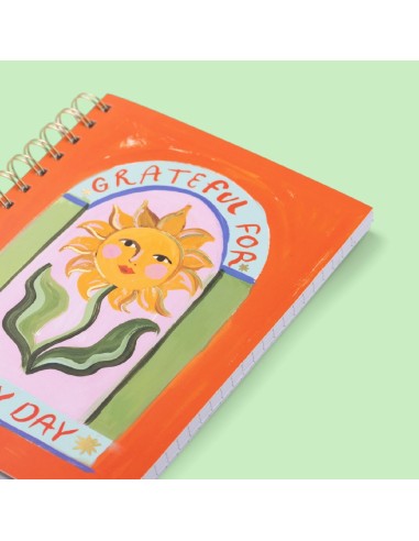 Cahier à spirale Grateful for Every Day Eleanor Bowmer