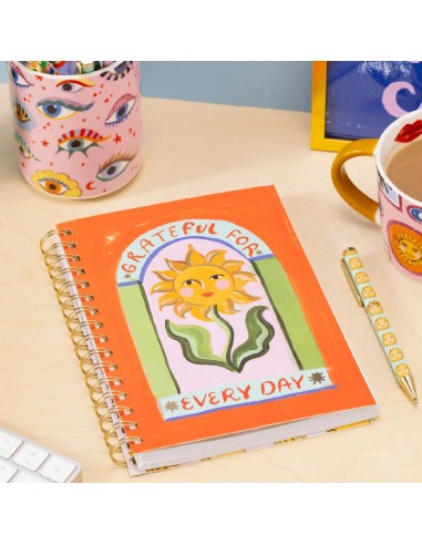 Cahier à spirale Grateful for Every Day Eleanor Bowmer