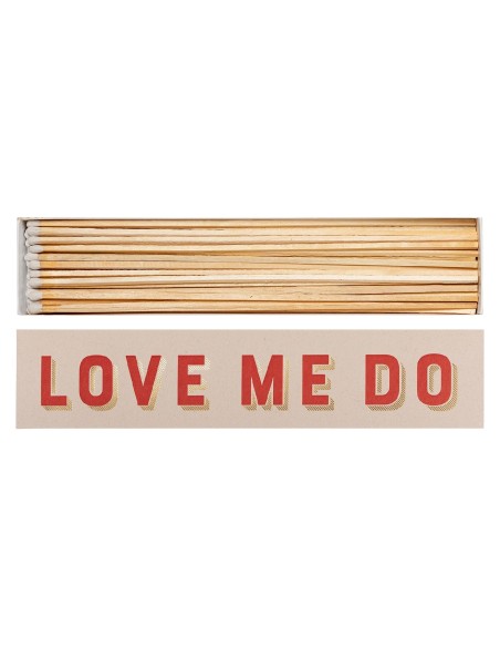 Boite d'allumettes extra-longues Archivist