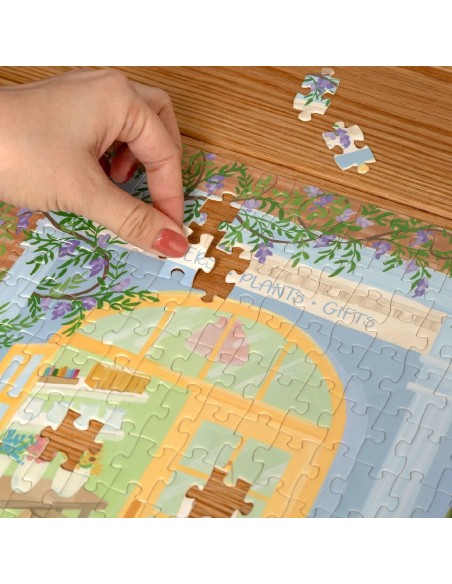 Puzzle panoramique 400 pièces One Canoe Two Paper