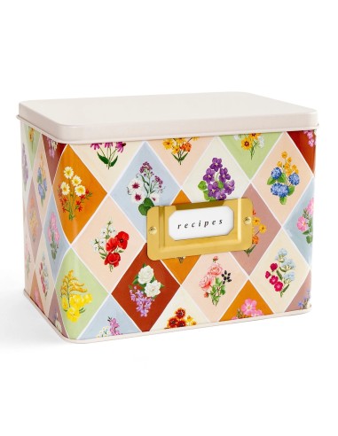Boite à recettes Vintage Blooms One Canoe Two Paper