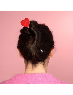 Pic à cheveux Sucette Coeur Coucou Suzette 2
