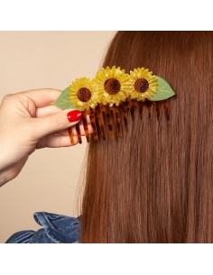 Peigne Tournesols Coucou Suzette 2