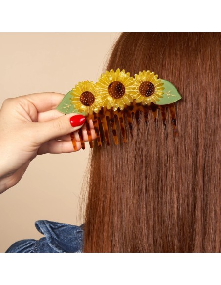 Peigne Tournesols Coucou Suzette