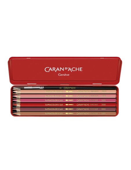 Set de crayons de couleur Supracolor Aquarelle Nina Cosford X Caran d'Ache