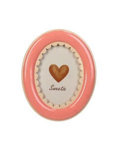 Petit cadre festonné Club Cabana en résine