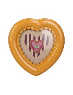 Petit cadre festonné Casa Corazon en résine