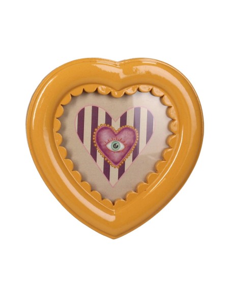 Petit cadre festonné Casa Corazon en résine