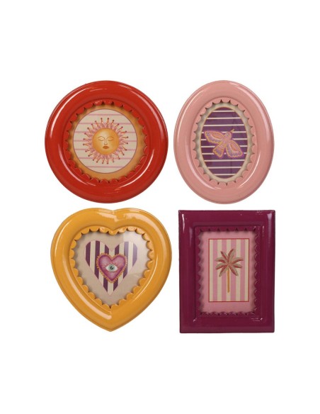 Petit cadre festonné Casa Corazon en résine